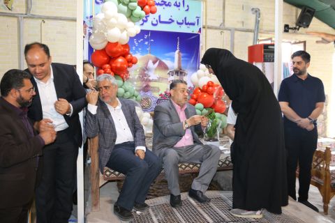 برگزاری جشن دهه کرامت برای دختران  تحت حمایت کمیته امداد اردستان. 1403/02/27