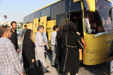 اعزام اولین کاروان مددجویان اصفهانی به کربلای معلی در سال جاری 1403/05/06