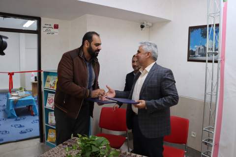 افتتاح کلینیک راه زندگی در کانون شهید رجایی و دفتر مشاوره در کتابخانه عمومی علامه نائینی 1403/08/10