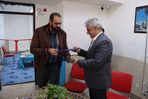 افتتاح کلینیک راه زندگی در کانون شهید رجایی و دفتر مشاوره در کتابخانه عمومی علامه نائینی 1403/08/10