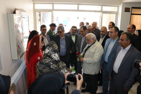 افتتاح هنرستان دخترانه سردار شهید حاج قاسم سلیمانی در شهرستان اردستان