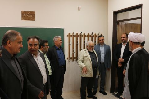 افتتاح هنرستان دخترانه سردار شهید حاج قاسم سلیمانی در شهرستان اردستان