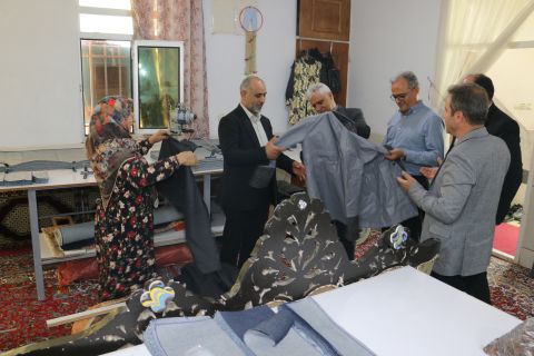افتتاح هنرستان دخترانه سردار شهید حاج قاسم سلیمانی در شهرستان اردستان
