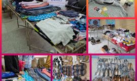 پائیز فرزندان تحت حمایت کمیته امداد برخوار با لباس های اهدایی خیران رنگی شد