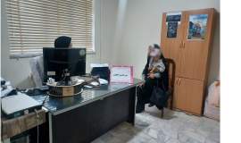 برپایی میز خدمت حقوقی برای مددجویان کمیته امداد ورزنه با حضور وکیل نیکوکار