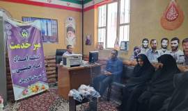 جلوه‌ای از خدمت بی‌واسطه کمیته امداد فلاورجان در هفته دولت