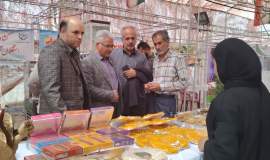 برپایی غرفه های محصولات تولیدی مددجویان کمیته امداد خمینی‌شهر در جشنواره تولیدات روستایی